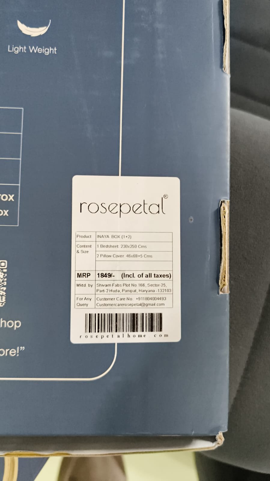 Rosepetal Gift Pack Bedsheet — buy online at Bedsheet Collection Mohali
